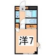 ハイムQUEの間取図