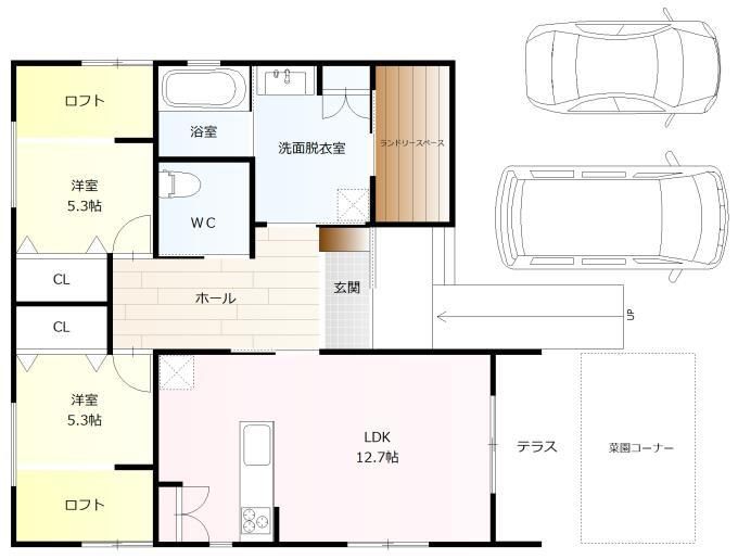 間取図