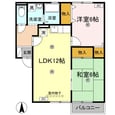 セジュール西余戸の間取図