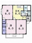 シティハイツ沖の間取図