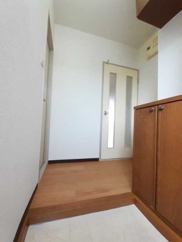 玄関(明るい玄関です)