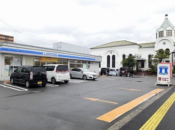 周辺環境(ローソン松山朝生田町２丁目店様まで200m)