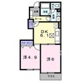 クレメントCの間取図