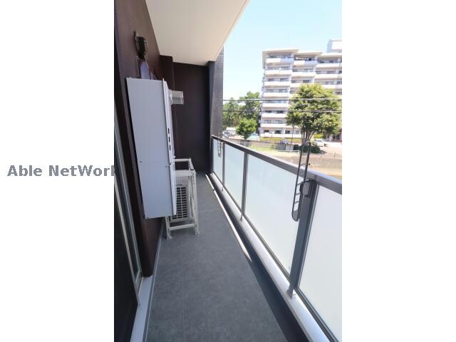 ヒューベストレジデンス東唐津駅のベランダ・バルコニー