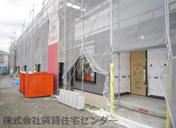 エントランス(建築中)