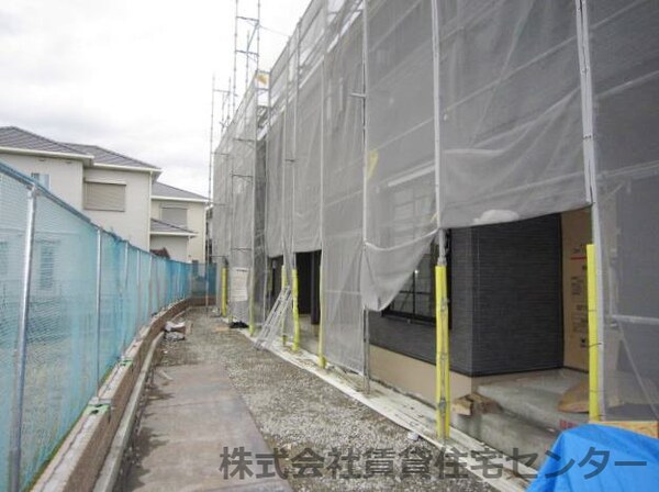 エントランス(建築中)