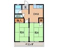 大澤マンションの間取図