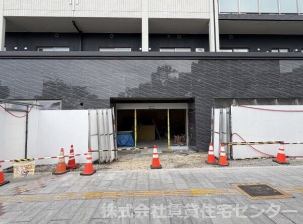 エントランス(建設中)