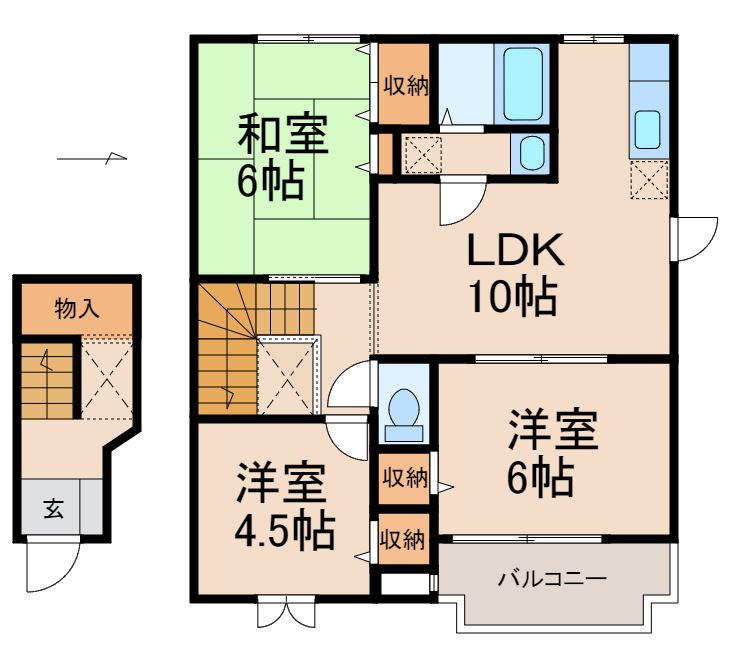 間取図