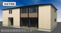 阪和線・羽衣線 六十谷駅 2階建 建築中の外観写真