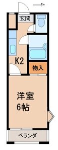 ＴＯＳＡマンションの間取図
