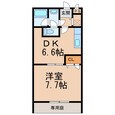 きのくに線・紀勢本線 紀三井寺駅 2階建 築18年の間取図