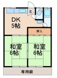 南宝荘の間取図