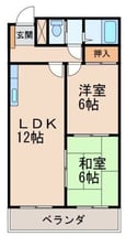 サンライト関戸の間取図