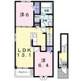 グランディールの間取図