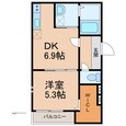 フジパレス北新金屋丁の間取図
