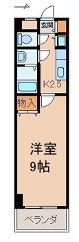 メゾン山水Ⅱの間取図