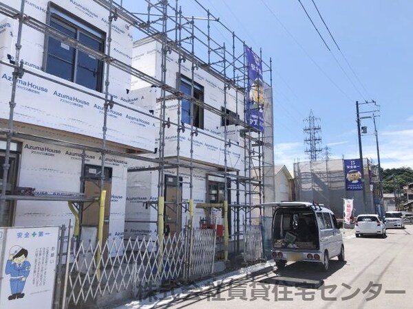 エントランス(建築中)