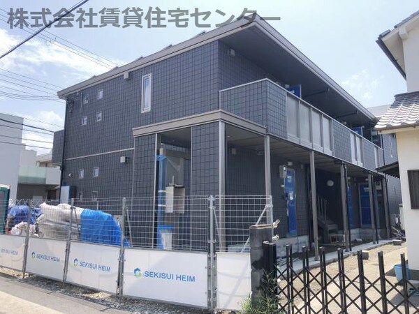エントランス(建築中)