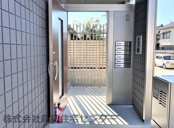 エントランス(建築中)