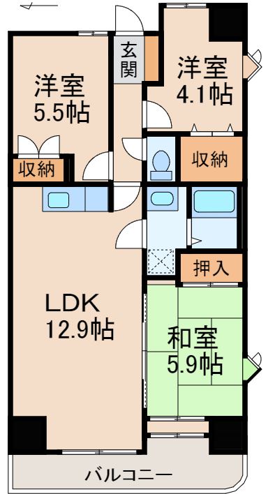 間取図