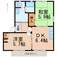 シャーメゾン小雑賀の間取図