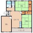 西浜ビレッジの間取図