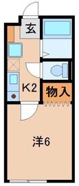 エクストリーム直川の間取図