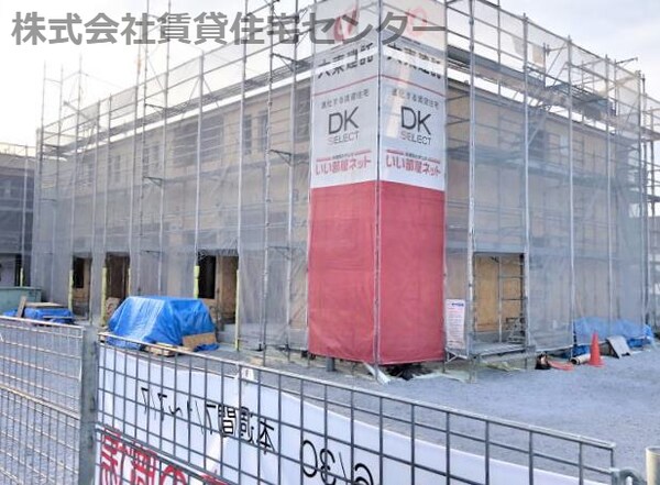 エントランス(建築中)