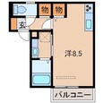 D-room塩屋の間取図