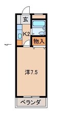 GLハイムの間取図