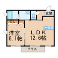 シャーメゾン田中口の間取図