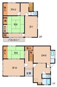 一戸建１２０５６の間取図