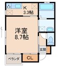 クラウンハイツ加納の間取図