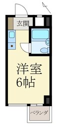 クレール大門川の間取図