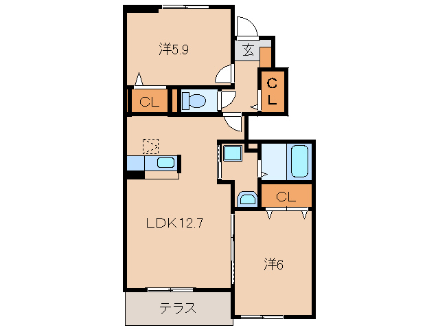 間取図