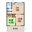 マンション津秦の間取図