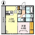 D-ROOM羅漢町の間取図