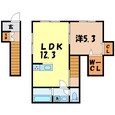 K・グランデ台新田の間取図