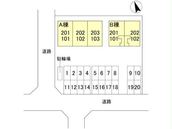 ペルル・ノワール　A/B（高崎市小八木町）