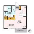 ルミナス　(佐波郡玉村町大字下新田)　の間取図