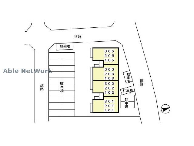 物件外観写真8　(敷地の配置図)