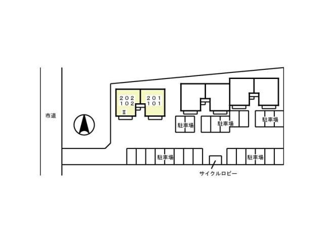 物件内観写真16　(敷地の配置図)