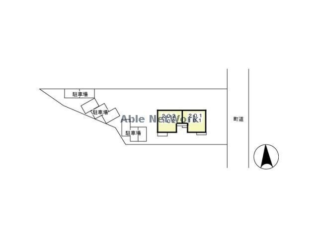 物件外観写真3　(敷地の配置図)