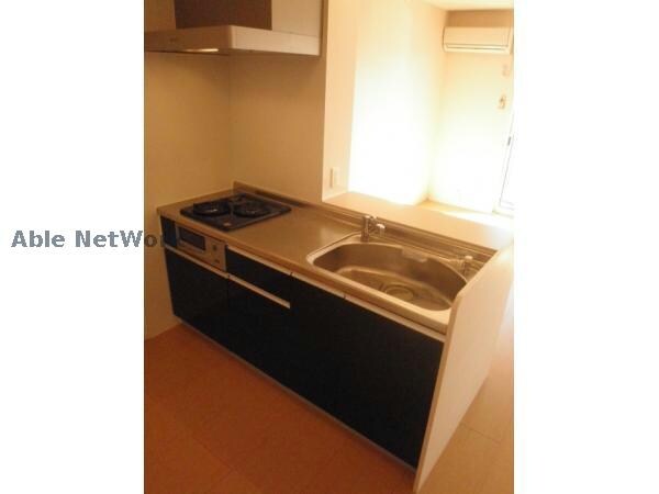 キッチン(グリル付き2口システムキッチン)