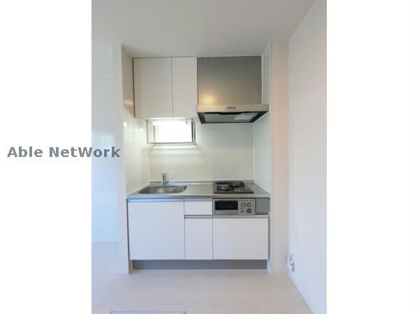 物件内観写真6　(2口コンロ付きシステムキッチン)