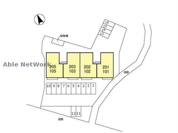 物件外観写真4　(敷地の配置図)