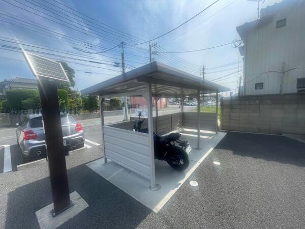 駐輪場(原付駐車可です。)
