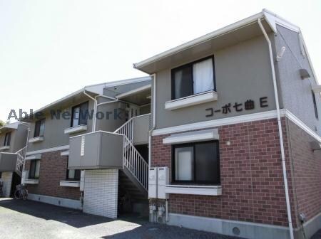 コーポ七曲りE（藤岡市岡之郷）外観写真