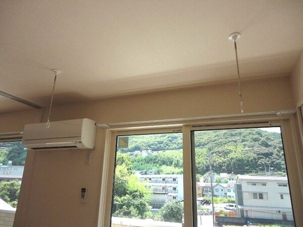 建物設備(室内物干し)